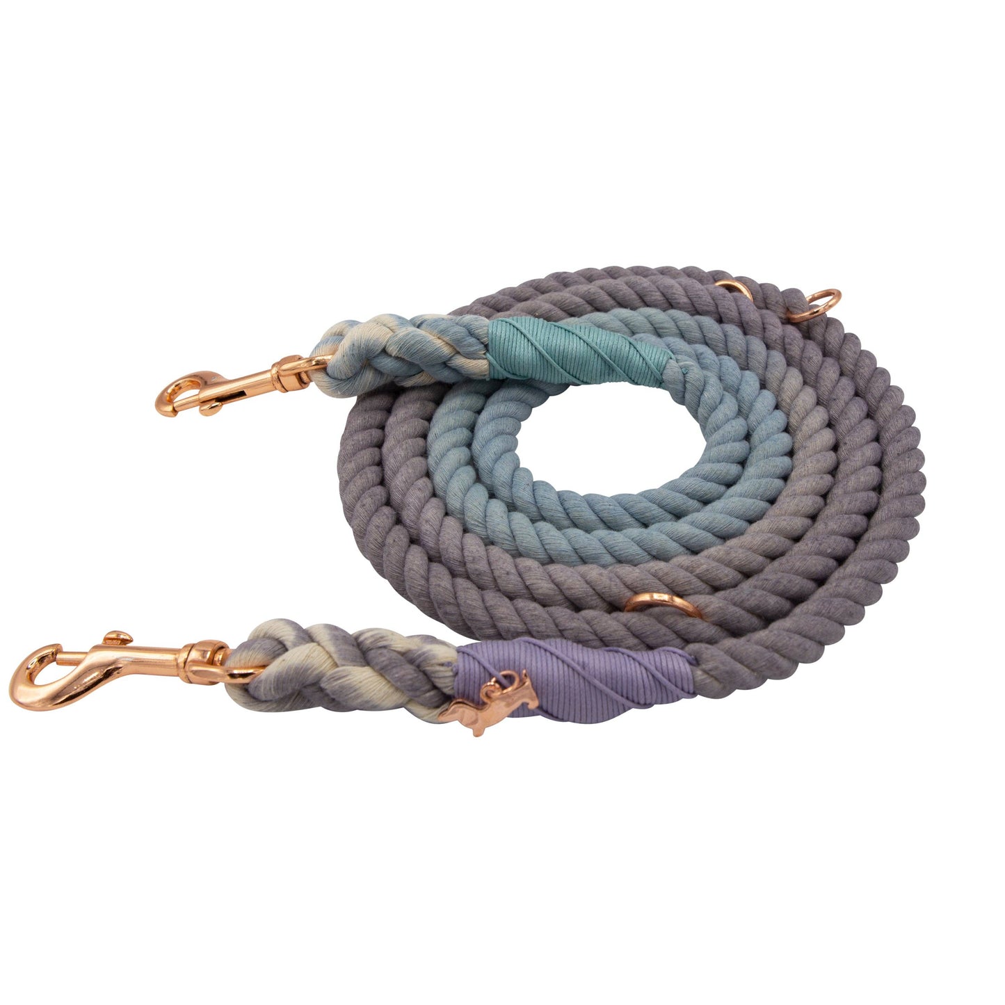 Laisse en corde pour mains libres - Skyfall: 8 pieds SASSY WOOF