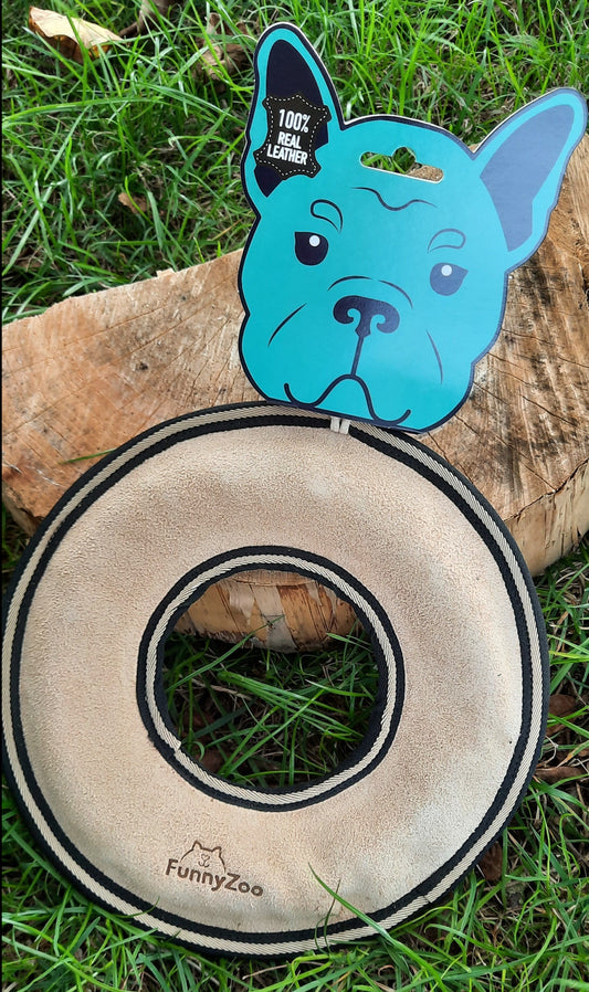 Frisbee en Daim naturel Funny Zoo