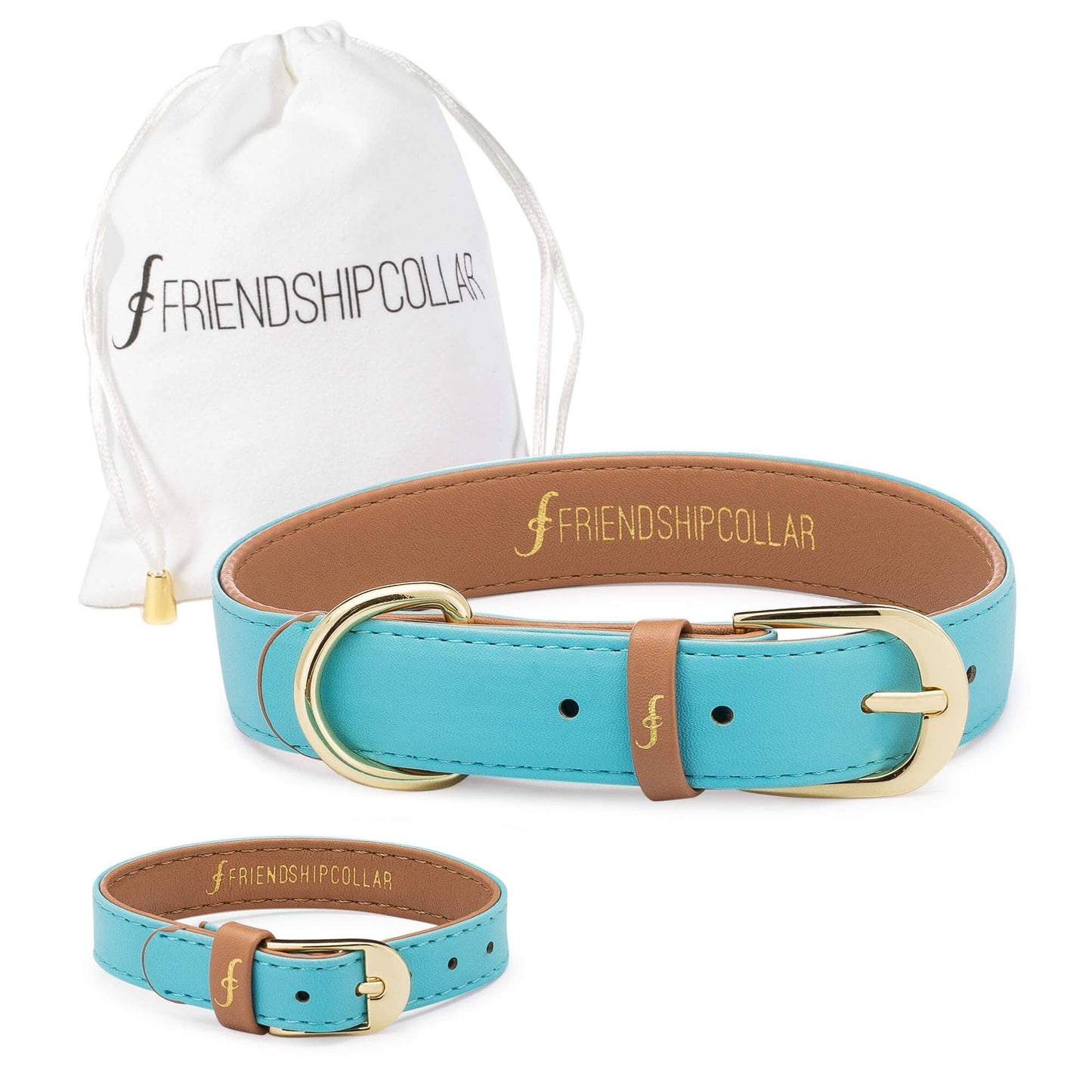 Collier et Bracelet Azur Friendship Collar