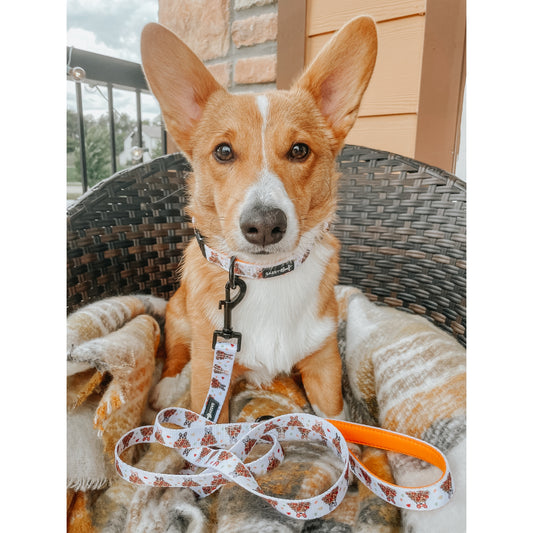Collier Corgi dans les Feuilles Sassy Woof