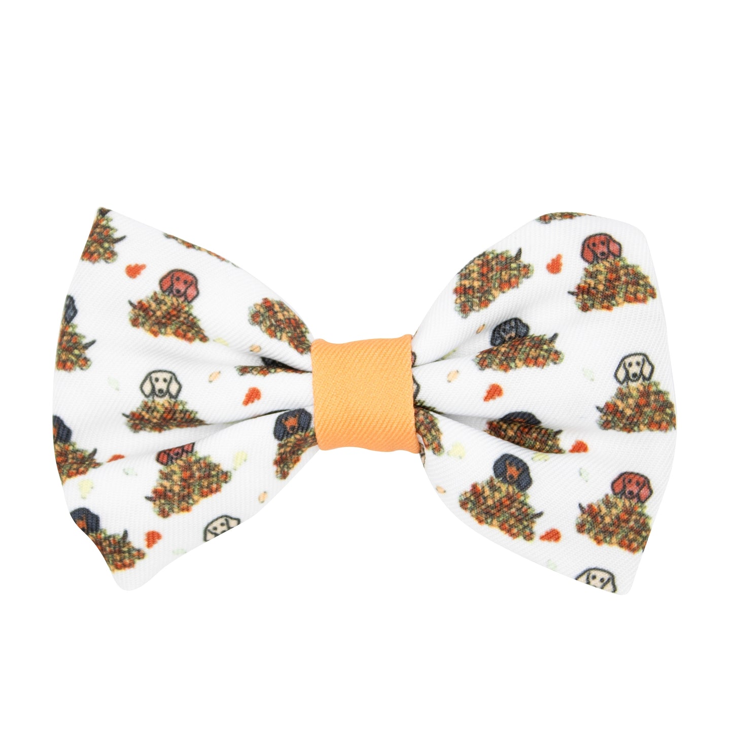 Nœud Papillon Teckel dans les feuilles Sassy Woof