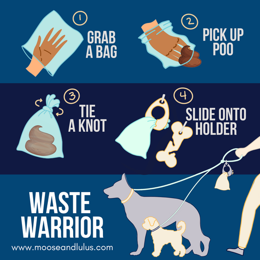 Double Porte-sacs Moose and Lulu's