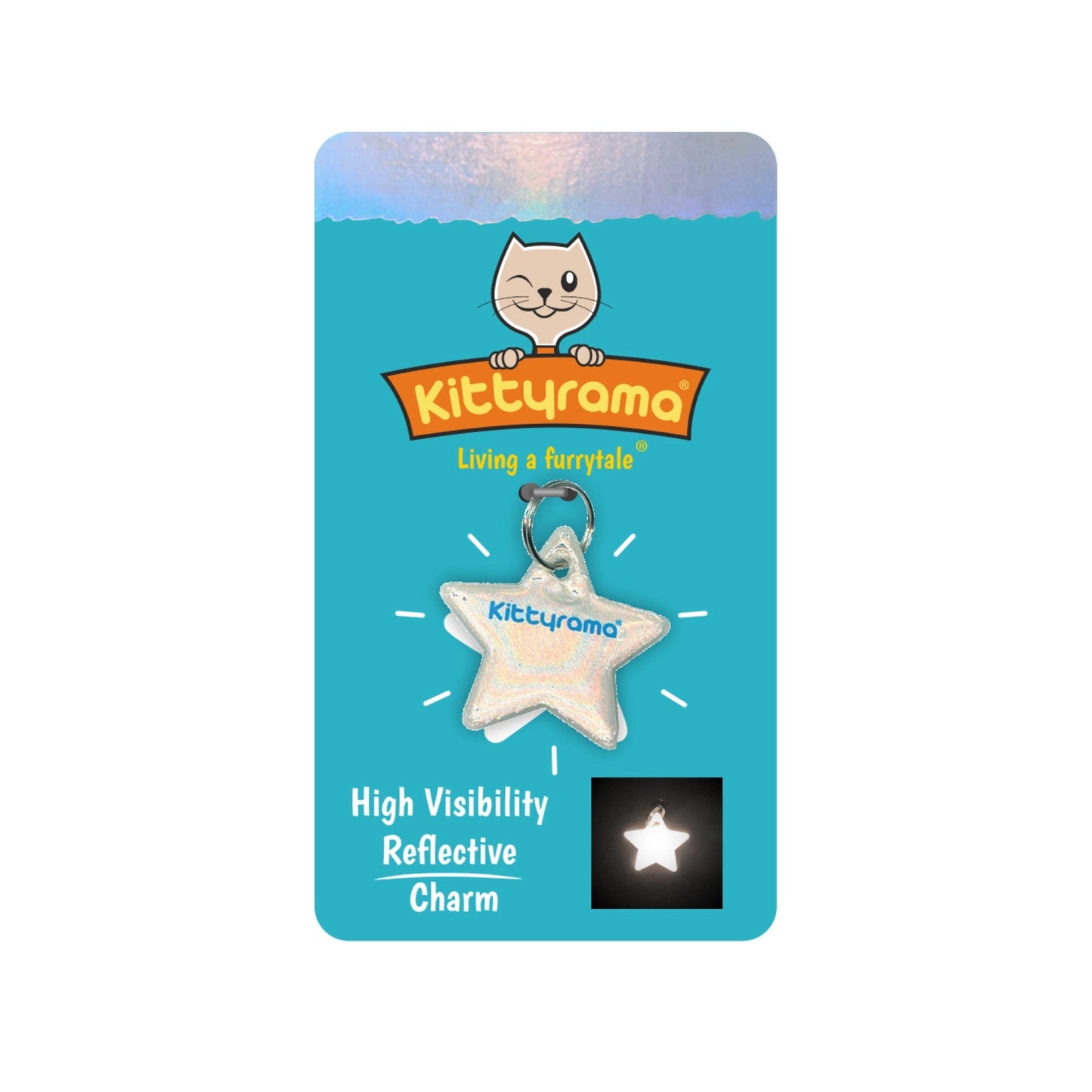Breloque Etoile réfléchissante Kittyrama
