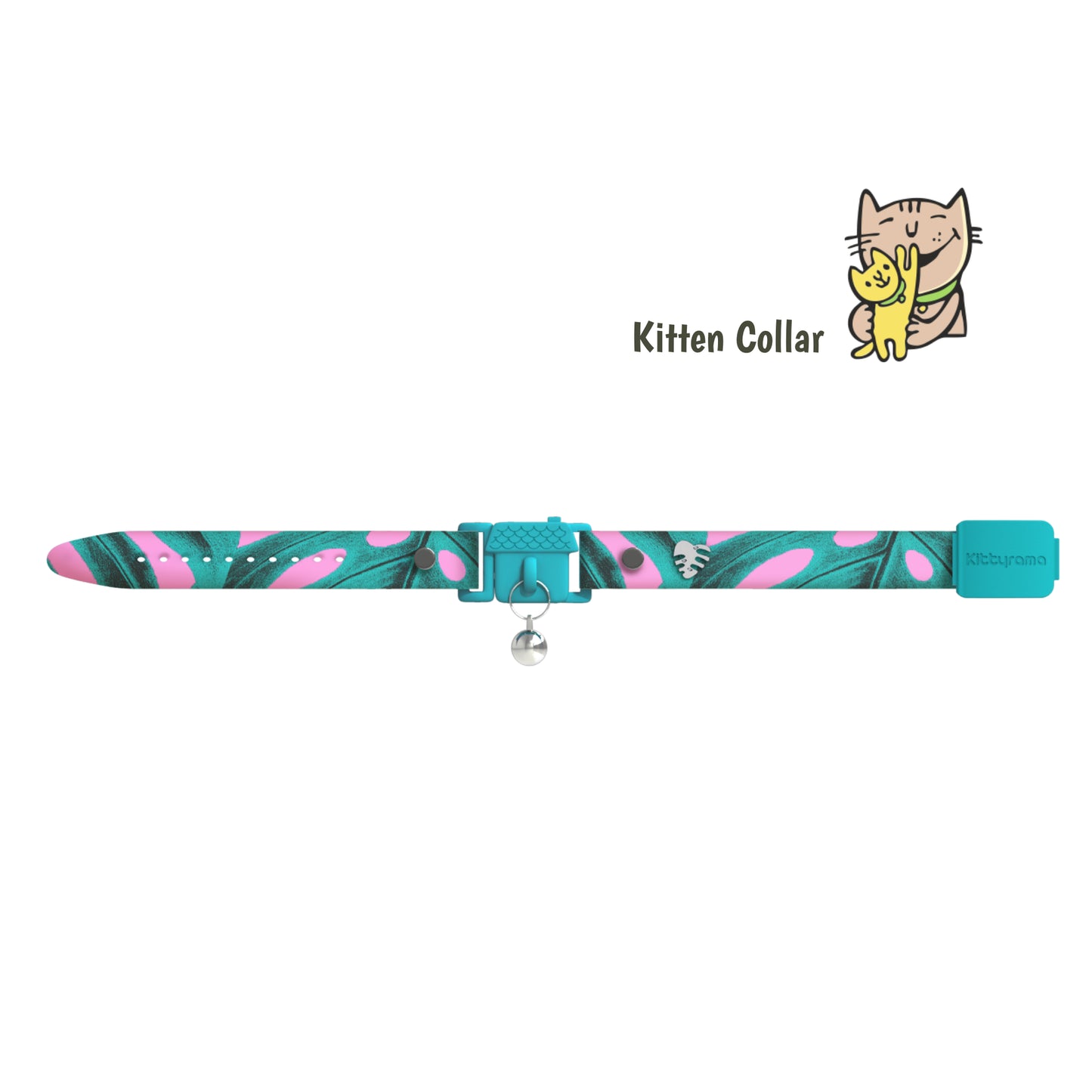 Collier Chaton Botanical Monstera Kittyrama