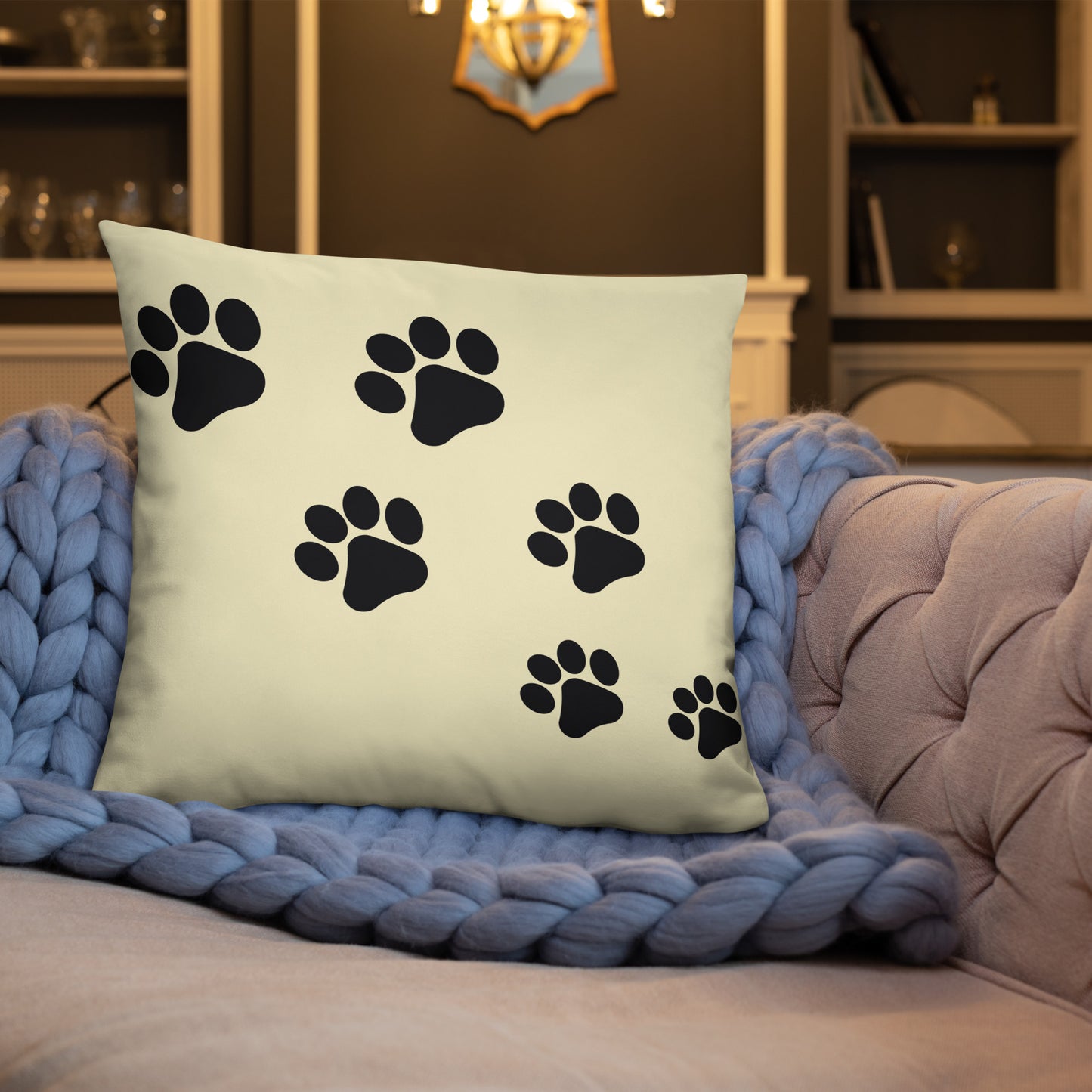 Coussin "Mon Coussin Mon Canapé" beige AVET'SERVICES
