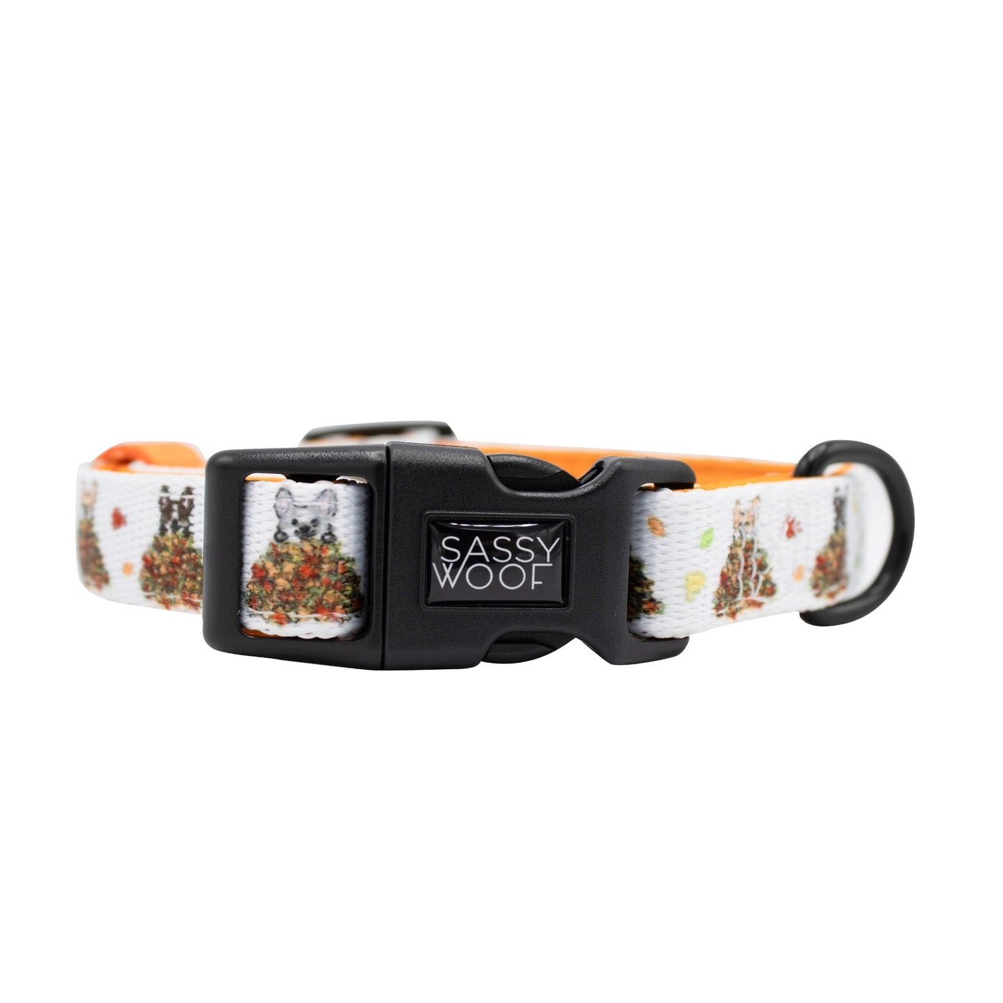 Collier Corgi dans les Feuilles Sassy Woof