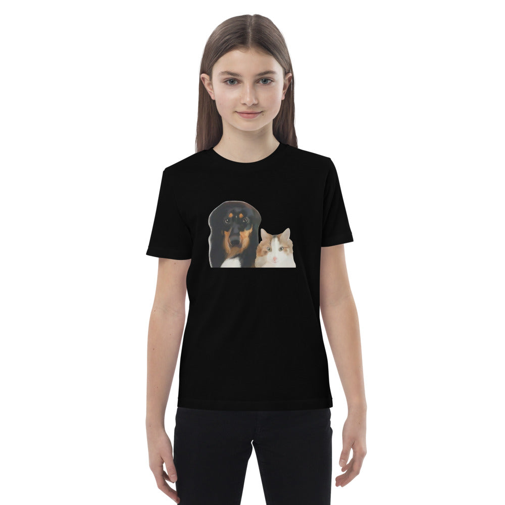 Tee-shirt en coton bio enfant Célestine AVET'SERVICES