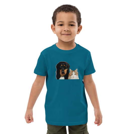 Tee-shirt en coton bio enfant Célestine AVET'SERVICES