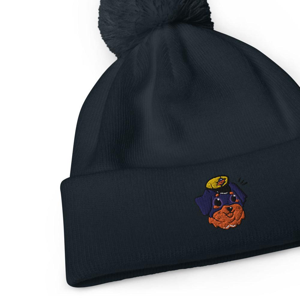 Bonnet à pompon Avet'Services Brodé AVET'SERVICES