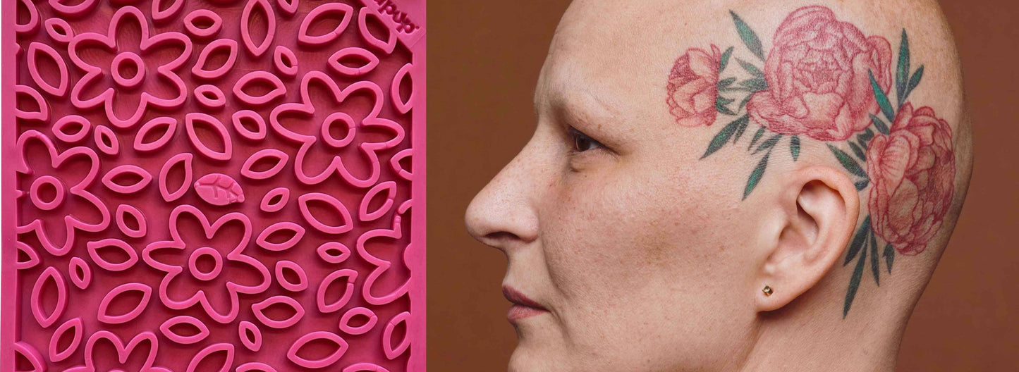 Tapis de léchage Flower Power Soda Pup