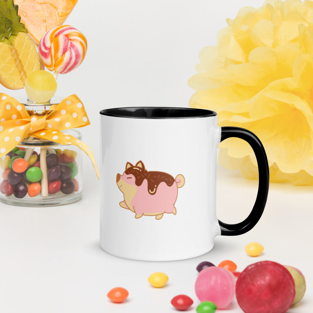 Dognut Mug à Intérieur Coloré AVET'SERVICES