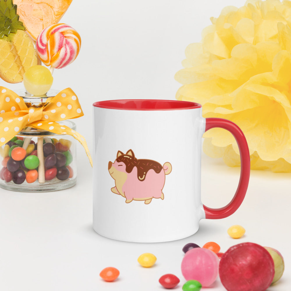 Dognut Mug à Intérieur Coloré AVET'SERVICES