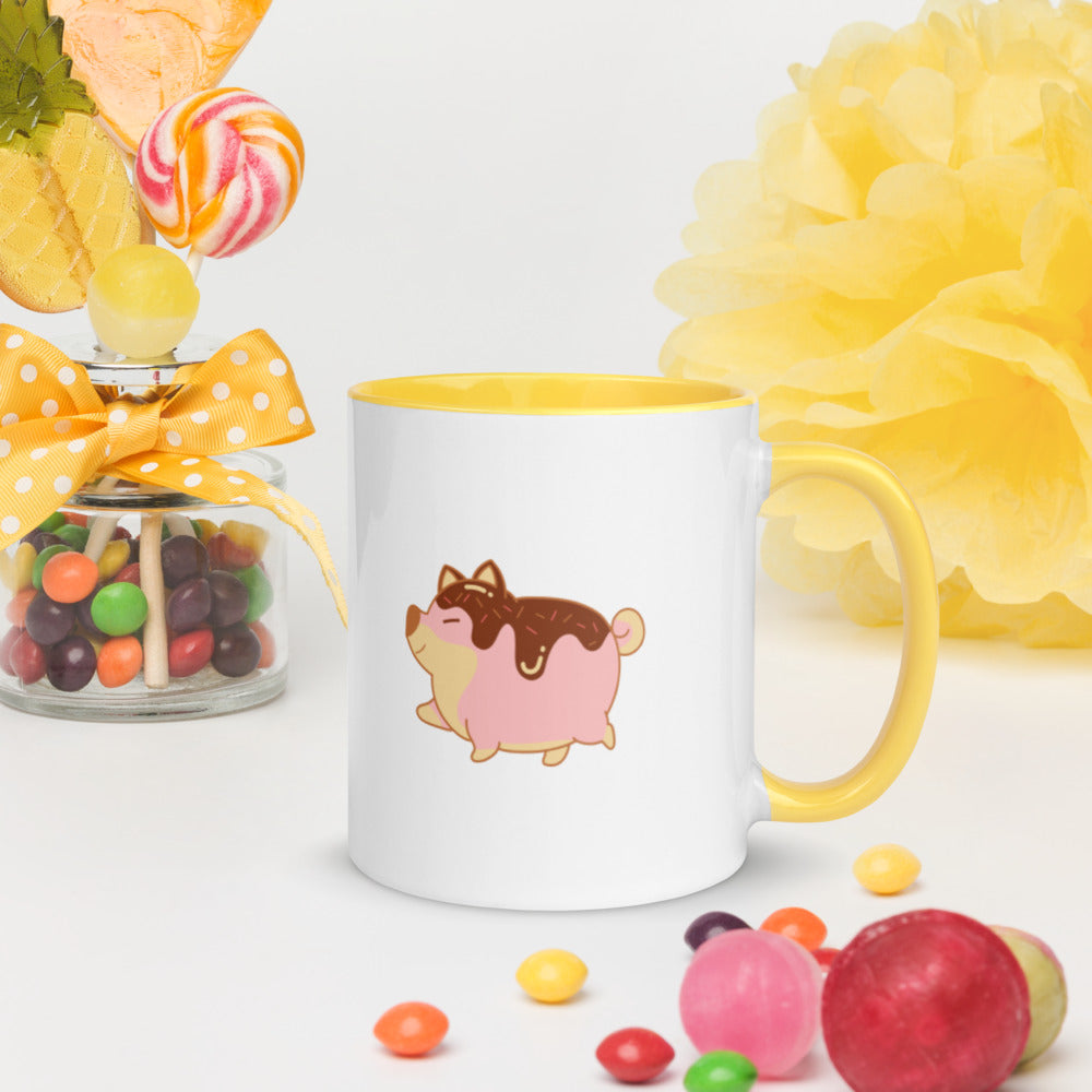 Dognut Mug à Intérieur Coloré AVET'SERVICES