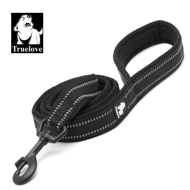Truelove Soft Dog Pet Leash in Harness and Collar Reflective Nylon Cat Mesh Walking Training 11 Color Length 110cm TLL2111 AVET'SERVICES