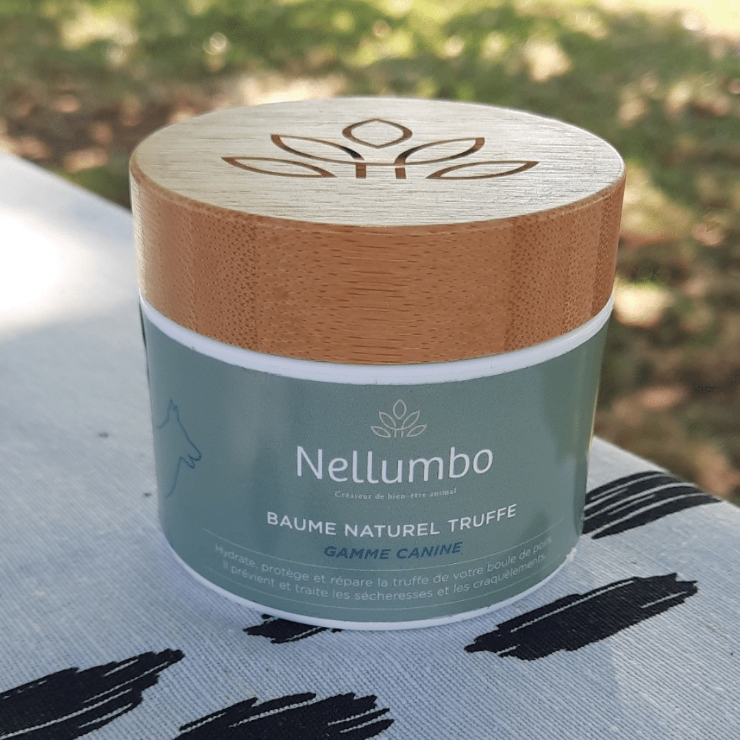 Baume soin de la truffe pour chiens Nellumbo