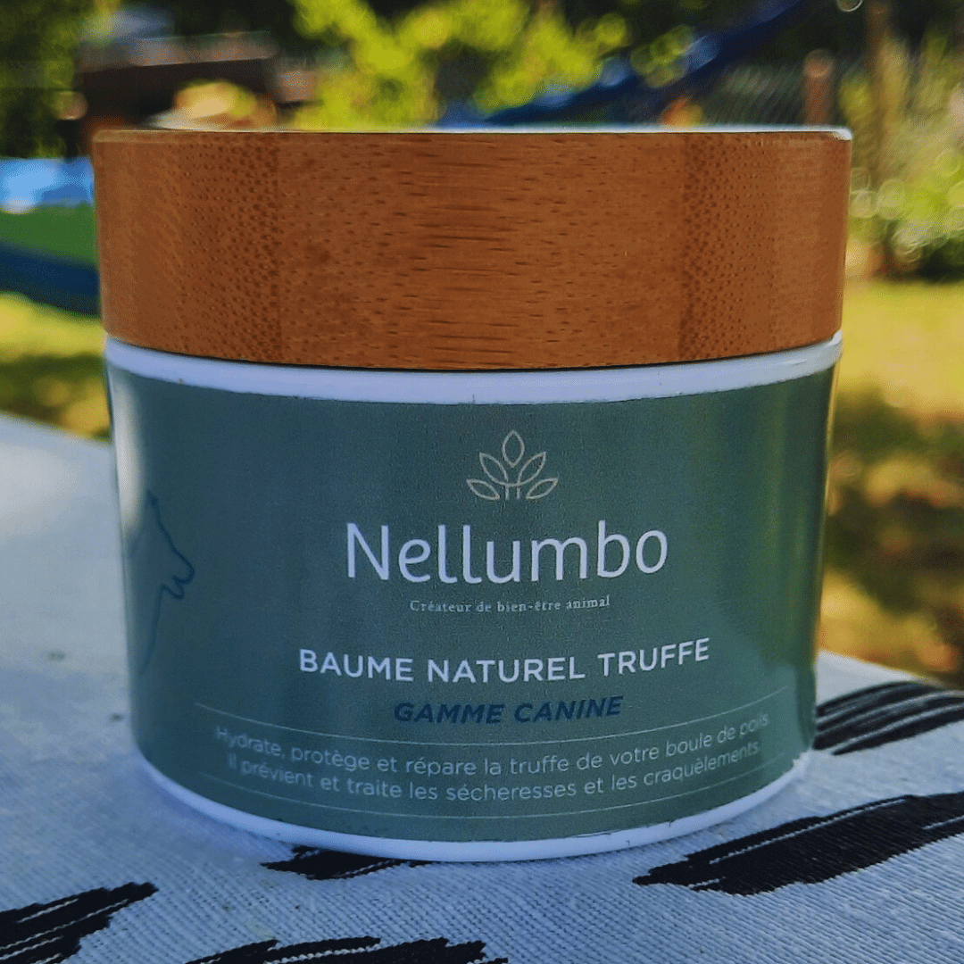 Baume soin de la truffe pour chiens Nellumbo