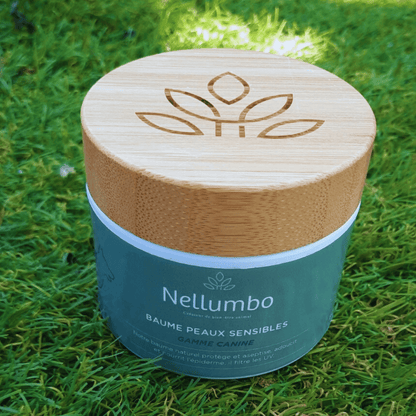 Baume peaux sensibles et cicatrisant pour chiens Nellumbo