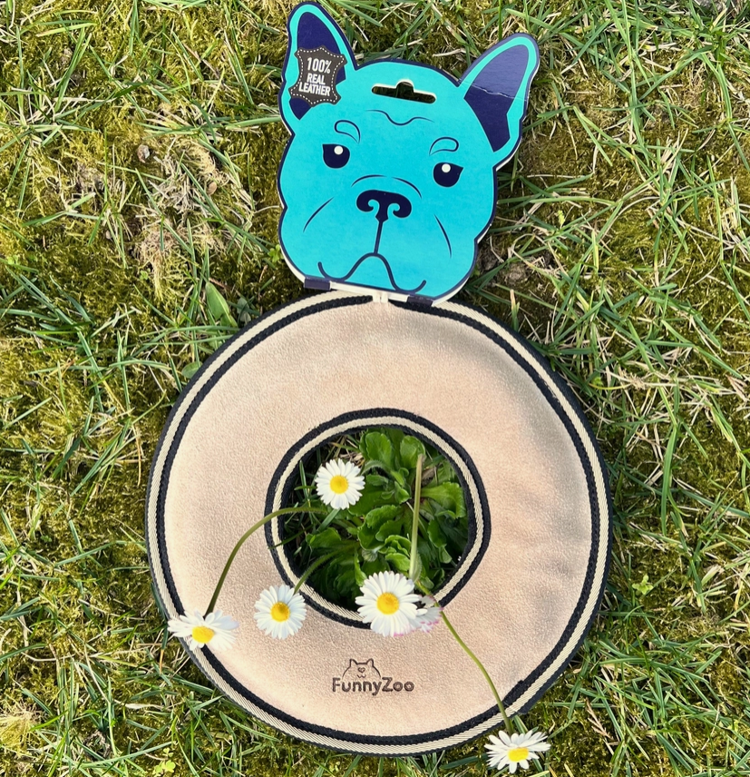 Frisbee en Daim naturel Funny Zoo