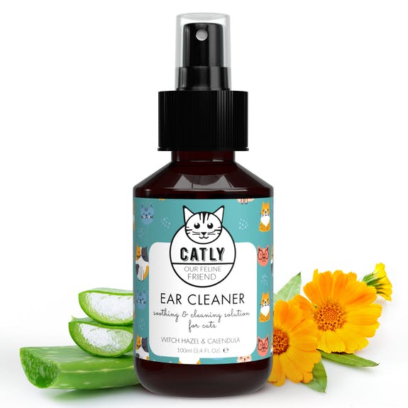 Spray nettoyant oreilles chats Catly
