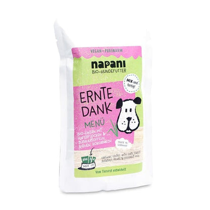 Pâtée VEGAN Lentilles-Flocons d'avoine 150gr Napani