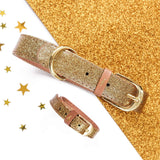 Collier et Bracelet Glitter Gold Friendship Collar