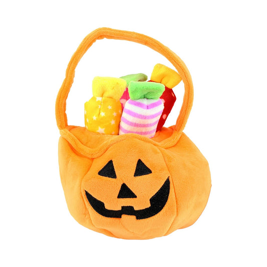 Jouet de fouille panier Citrouille et Bonbons Midlee Designs