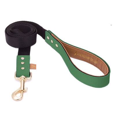 Laisse Vert forêt Friendship Collar