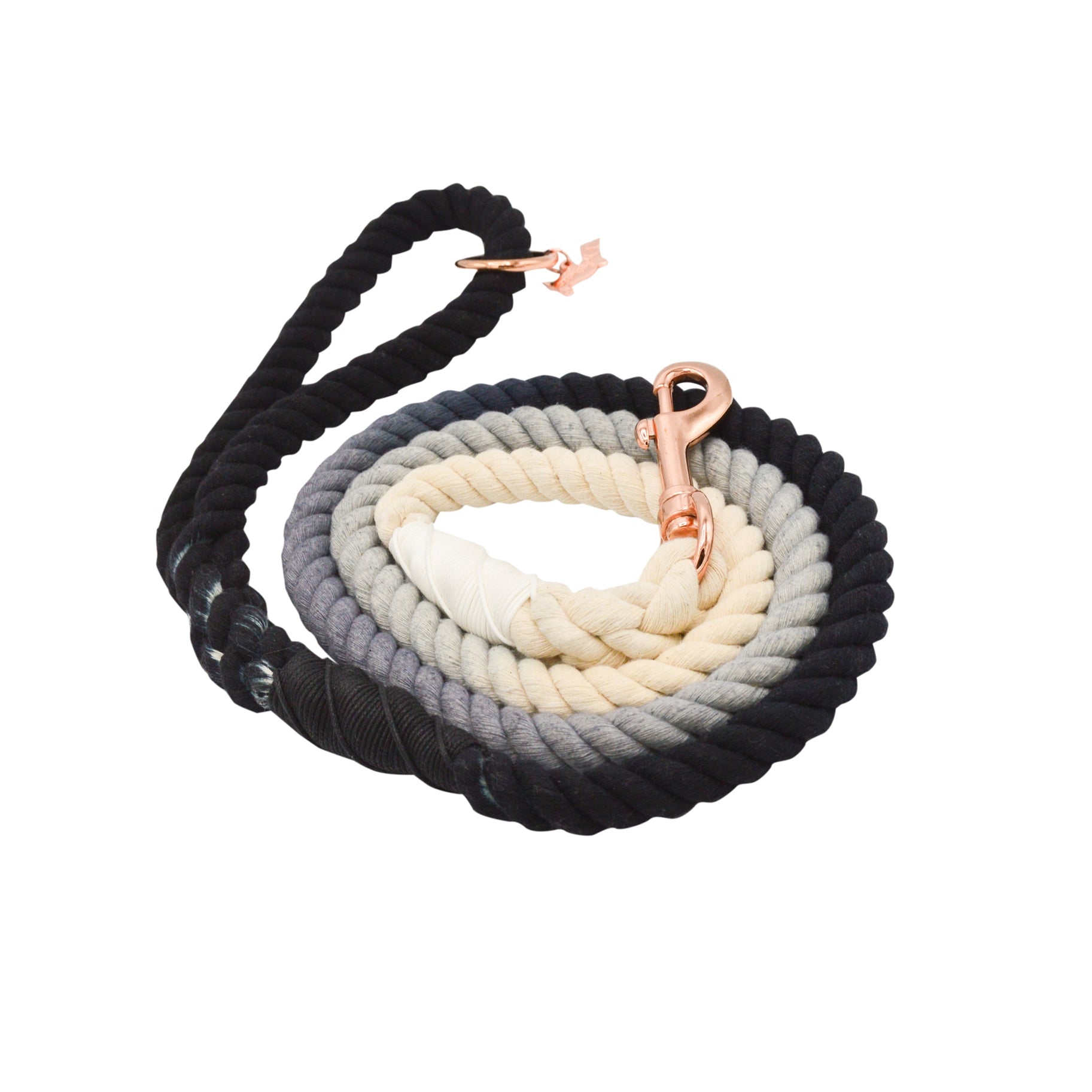 Laisse en corde OMBRE NOIRE Sassy Woof