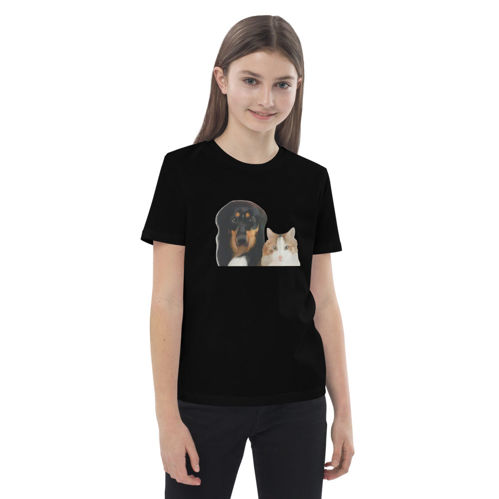 Tee-shirt en coton bio enfant Célestine AVET'SERVICES