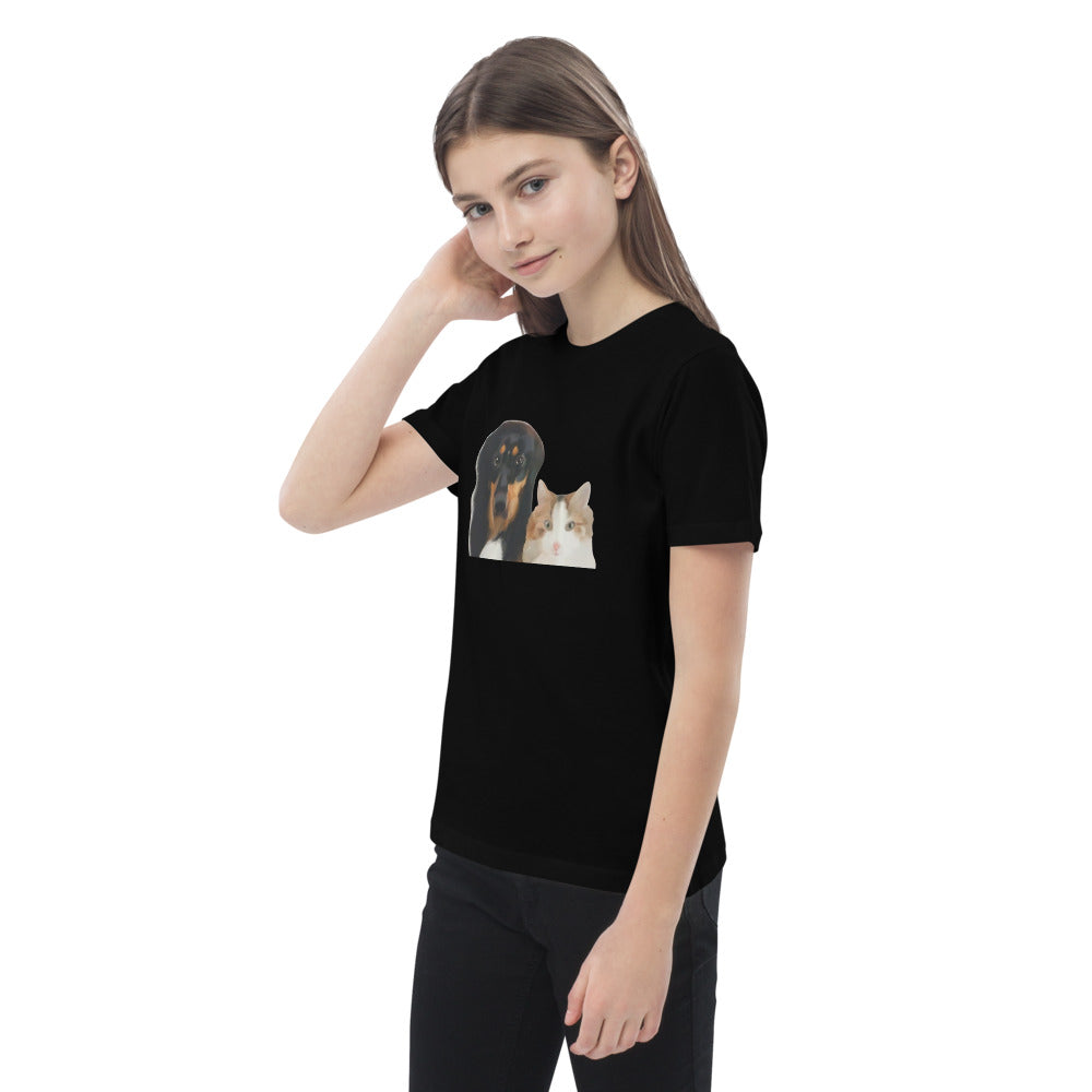 Tee-shirt en coton bio enfant Célestine AVET'SERVICES