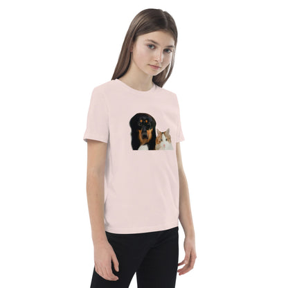 Tee-shirt en coton bio enfant Célestine AVET'SERVICES