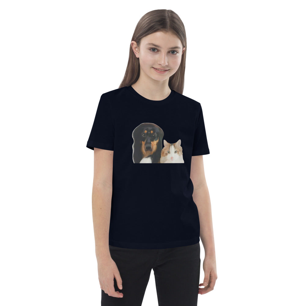 Tee-shirt en coton bio enfant Célestine AVET'SERVICES