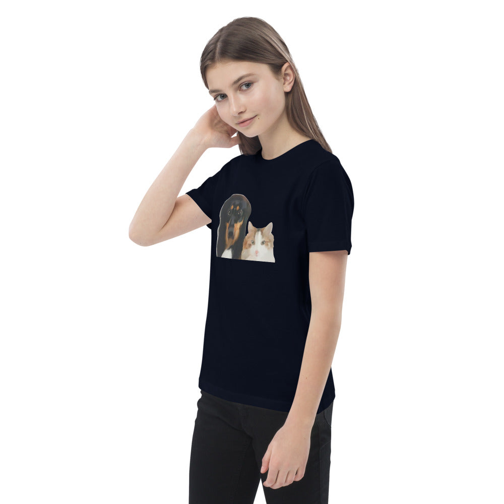 Tee-shirt en coton bio enfant Célestine AVET'SERVICES