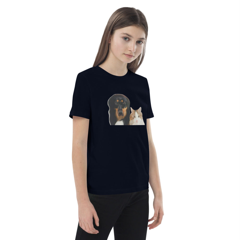 Tee-shirt en coton bio enfant Célestine AVET'SERVICES