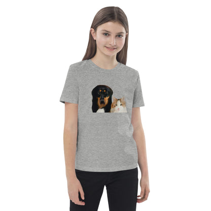 Tee-shirt en coton bio enfant Célestine AVET'SERVICES