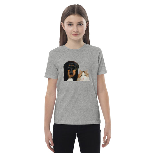 Tee-shirt en coton bio enfant Célestine AVET'SERVICES