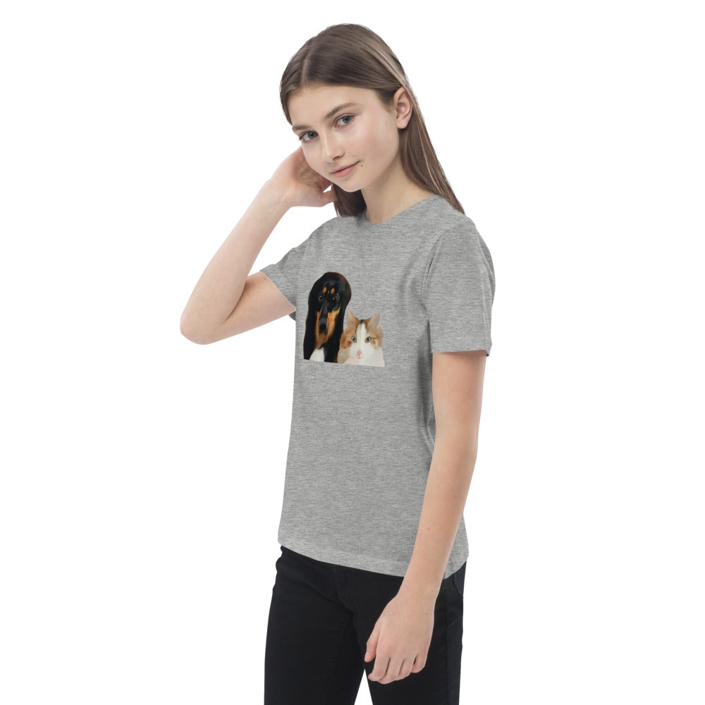 Tee-shirt en coton bio enfant Célestine AVET'SERVICES