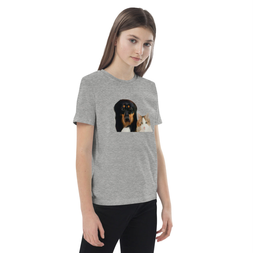 Tee-shirt en coton bio enfant Célestine AVET'SERVICES