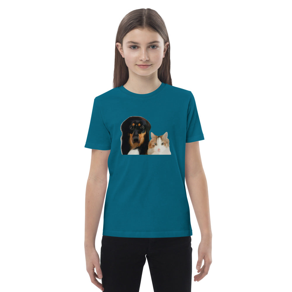 Tee-shirt en coton bio enfant Célestine AVET'SERVICES