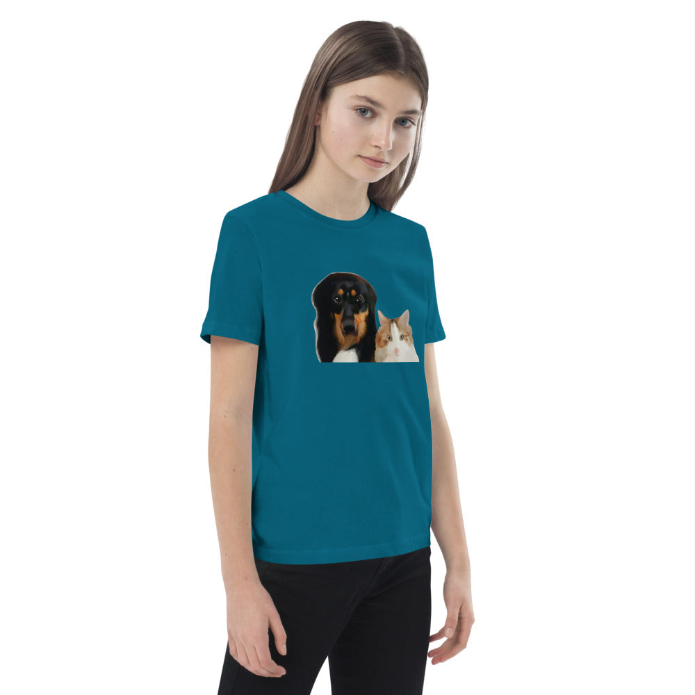 Tee-shirt en coton bio enfant Célestine AVET'SERVICES