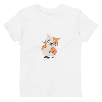 Pets Tee-shirt en coton bio enfant Miouw AVET'SERVICES