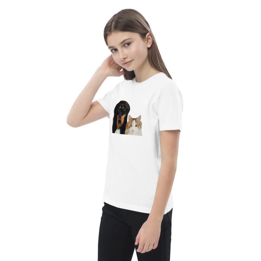 Tee-shirt en coton bio enfant Célestine AVET'SERVICES
