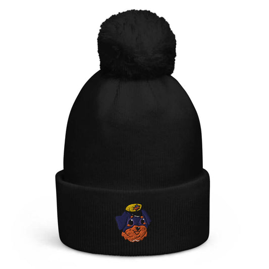 Bonnet à pompon Avet'Services Brodé AVET'SERVICES