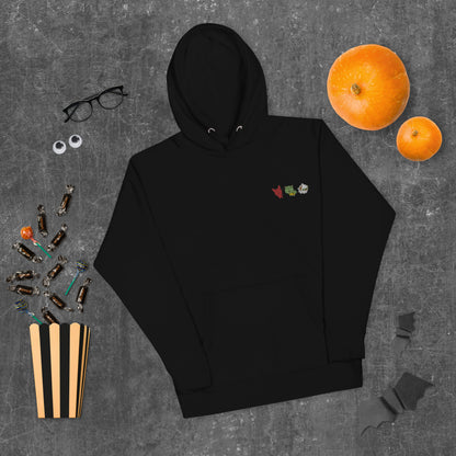 Sweat à Capuche Halloween Suits Brodé AVET'SERVICES