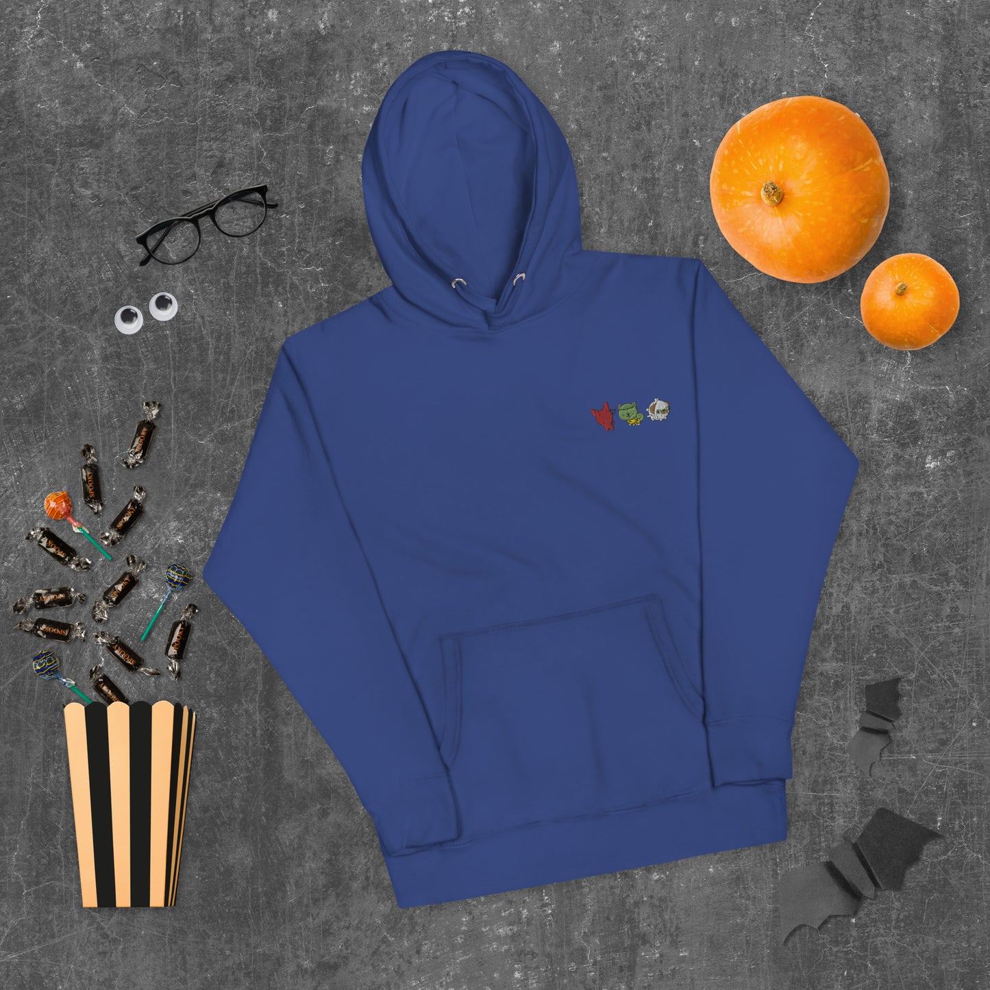 Sweat à Capuche Halloween Suits Brodé AVET'SERVICES