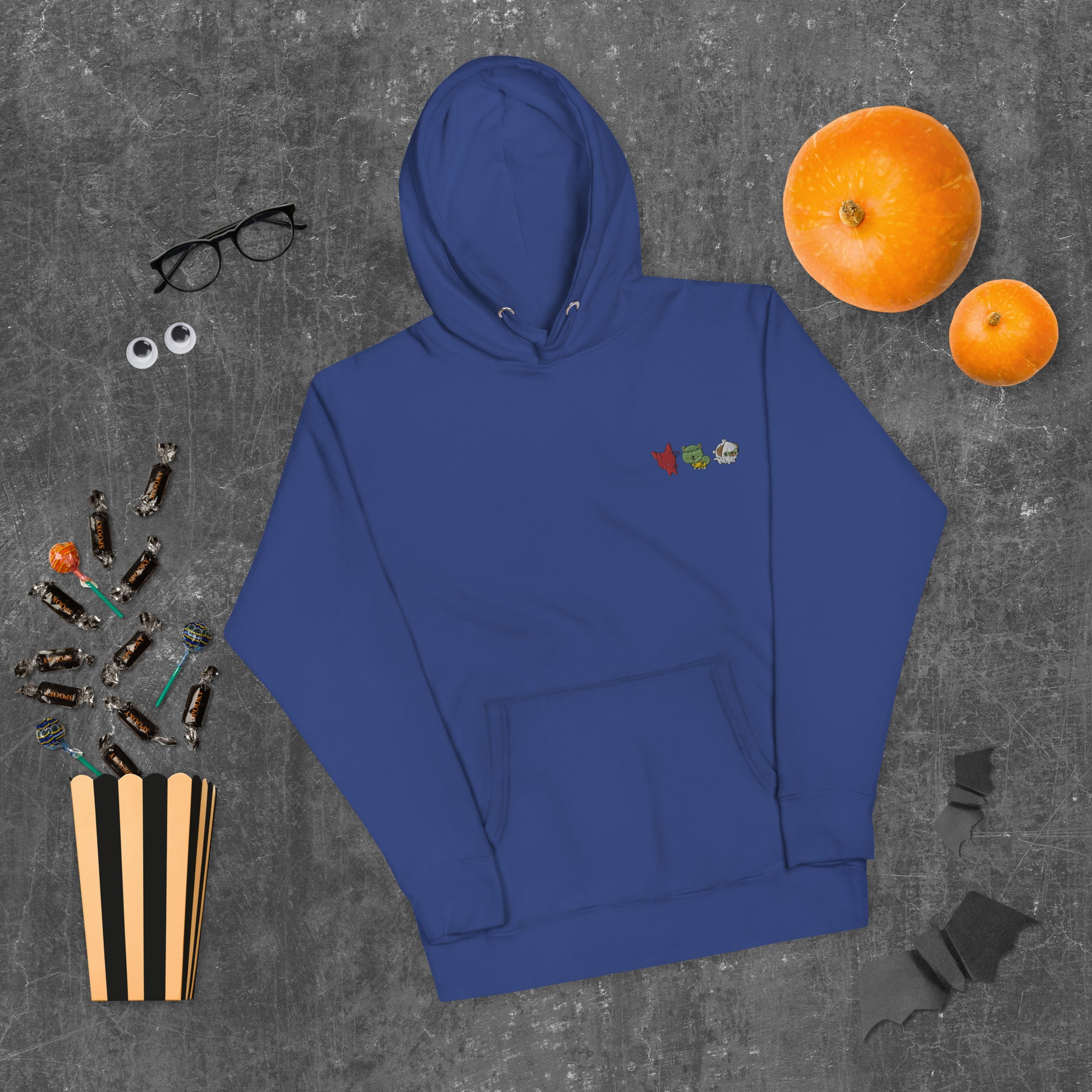 Sweat à Capuche Halloween Suits Brodé AVET'SERVICES