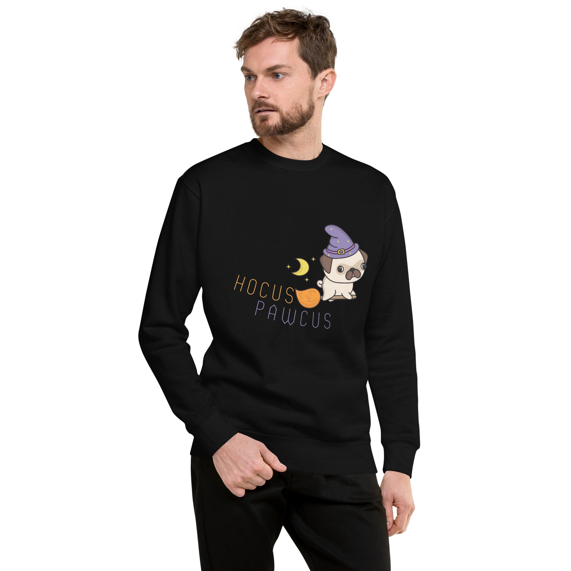 Sweatshirt Hocus Pawcus Pug AVET'SERVICES