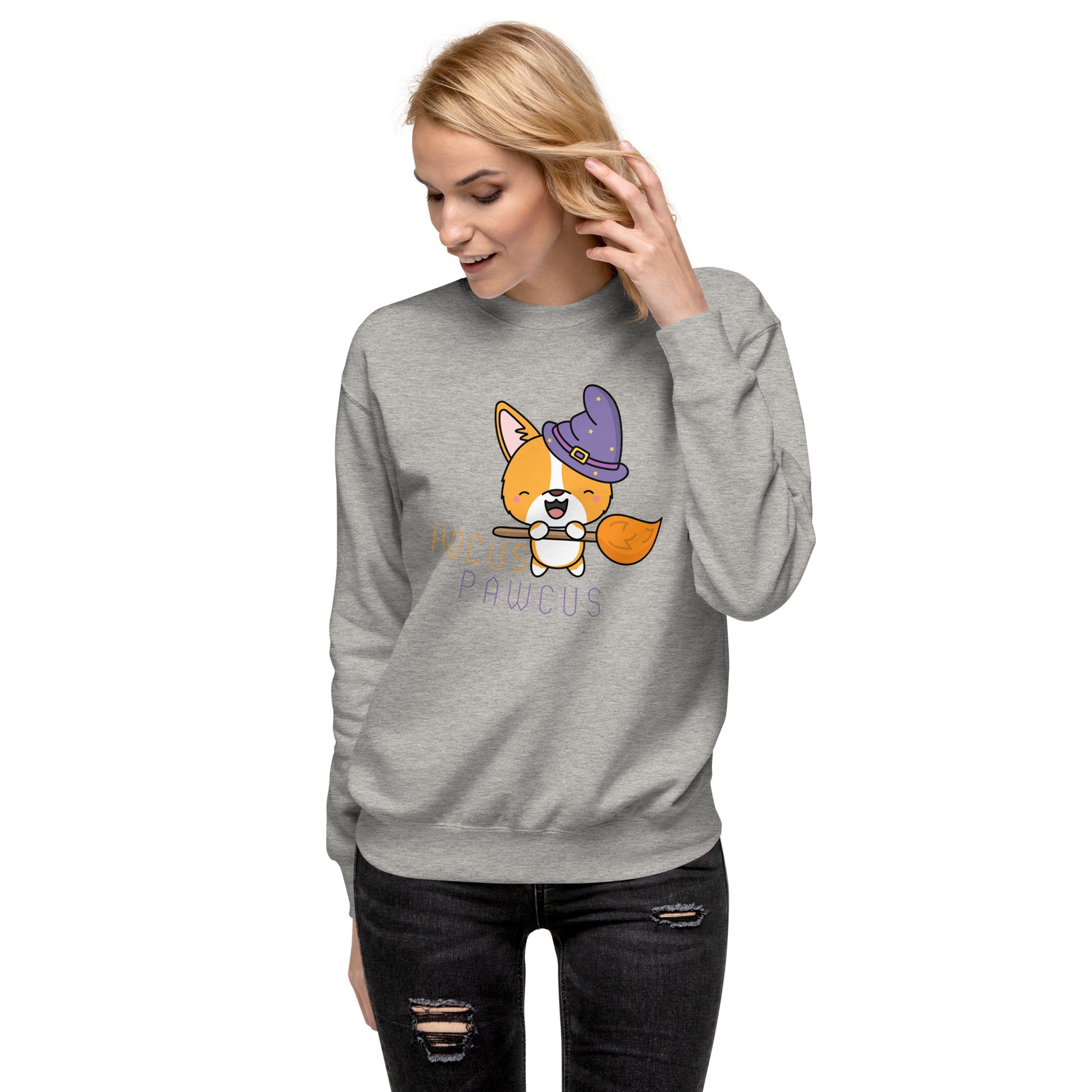 Sweatshirt Hocus Pawcus Corgi AVET'SERVICES