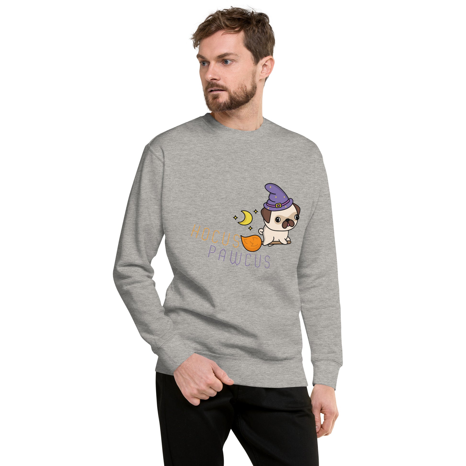 Sweatshirt Hocus Pawcus Pug AVET'SERVICES