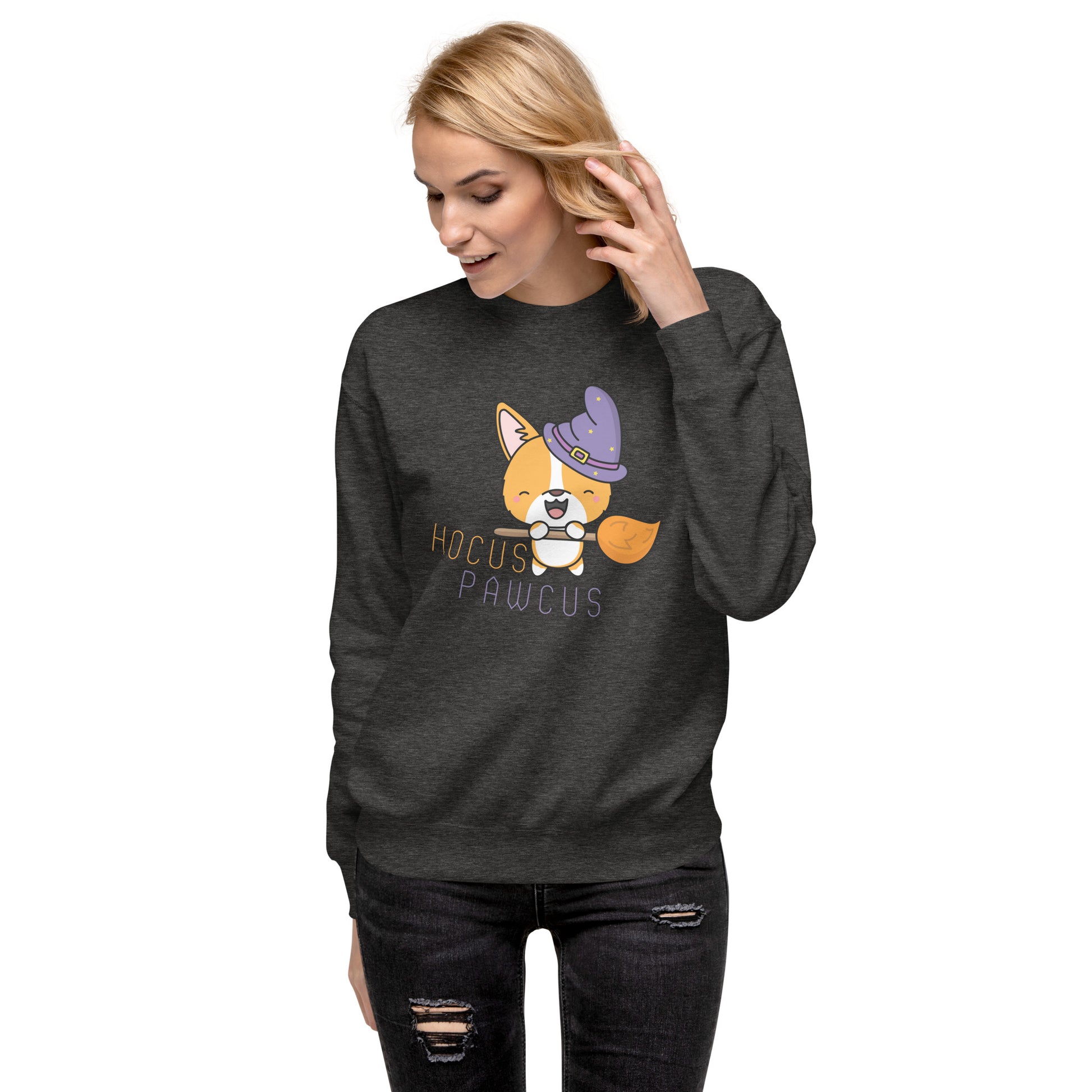 Sweatshirt Hocus Pawcus Corgi AVET'SERVICES